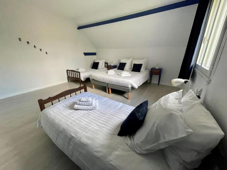 Gite Omaha 3 Etoiles - La Ferme Delaunay Saint-Come-du-Mont Exterior photo